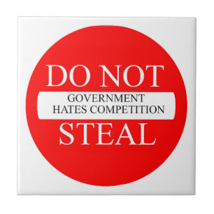 Azulejo De Cerámica Pegatinas humorísticos del gobierno para mosaico d