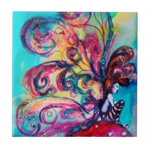 AZULEJO DE CERÁMICA PEQUEÑOS ELEMENTOS DE MUSHOROMS