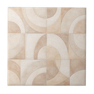 Azulejo de Cerámica Perfecta Geométrica Suave
