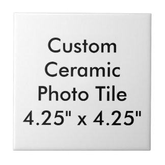 Azulejo de cerámica personalizado con foto 10,8 cm