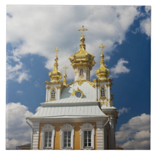 Azulejo De Cerámica Peterhof, Gran Palacio, ala capilla