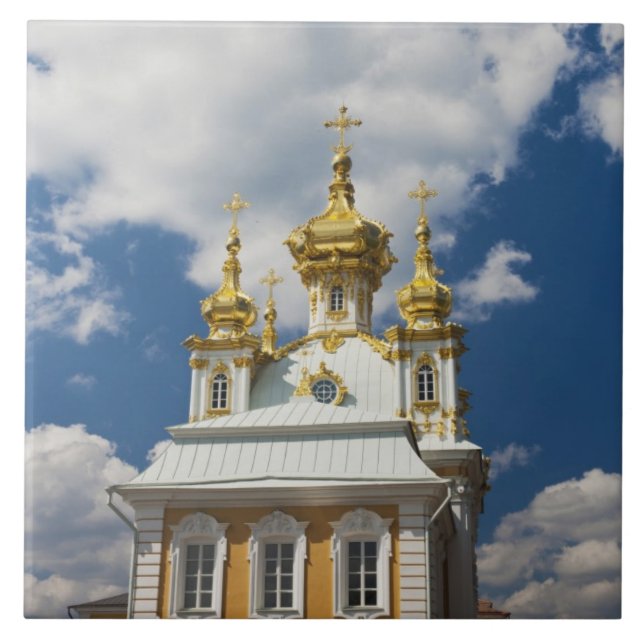 Azulejo De Cerámica Peterhof, Gran Palacio, ala capilla (Frente)