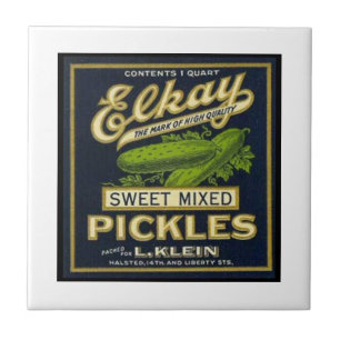Azulejo De Cerámica Pickles mixtos Elkay