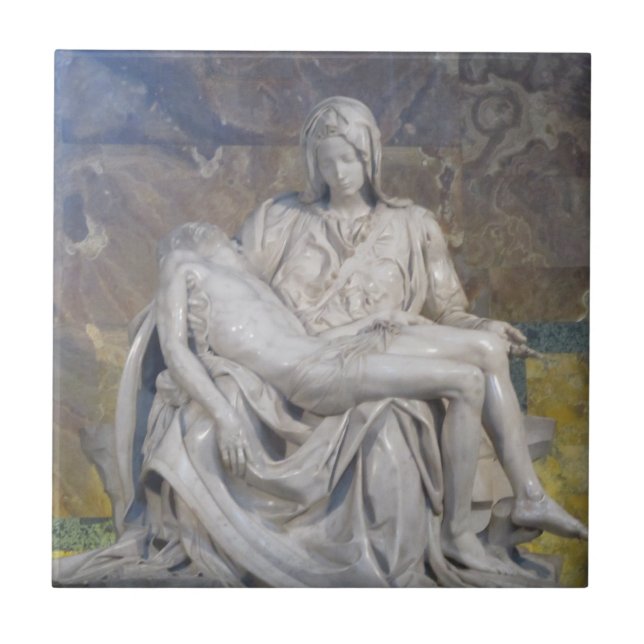 Azulejo De Cerámica Pieta del La (Frente)