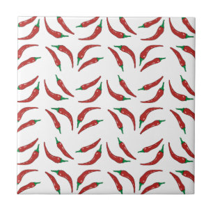 Azulejo De Cerámica pimienta de chiles, cocina