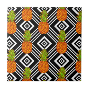 Azulejo De Cerámica Piñas geométricas