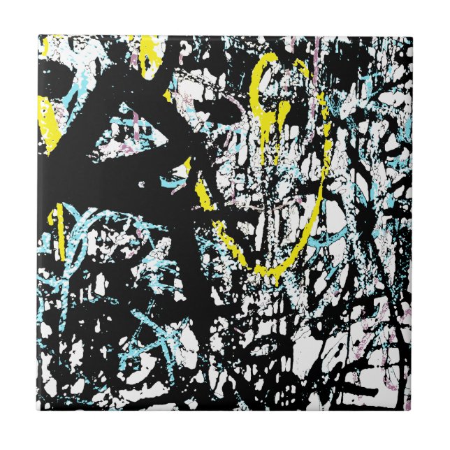 Azulejo De Cerámica Pintada (Frente)