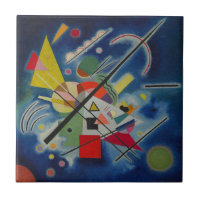 Pintura azul de Kandinsky
