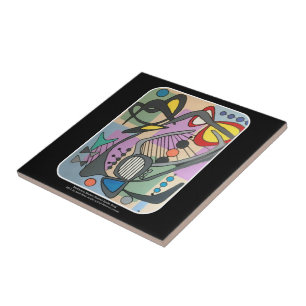 Azulejo De Cerámica Pintura de la canción de la araña de la MOD de l