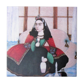Azulejo De Cerámica Pintura de Qajar