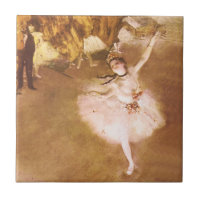 Pintura estelar de bailarina de ballet Degas