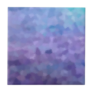 Azulejo De Cerámica Pintura púrpura Hazed y organizada