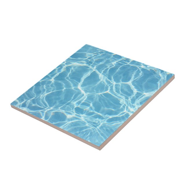 Azulejo De Cerámica Piscina Nieve (Lado)