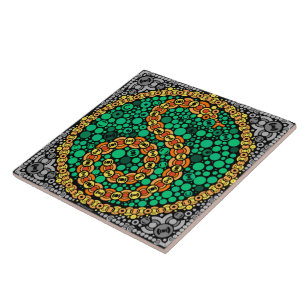 Azulejo De Cerámica Pitón inalámbrico, prueba de la opinión de colo