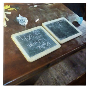 Azulejo De Cerámica Pizarras Escolares