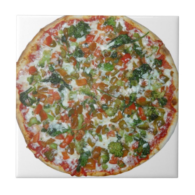 Azulejo De Cerámica pizza (Frente)