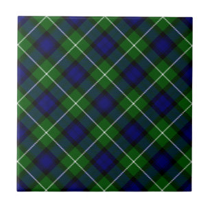 Azulejo De Cerámica Placa azul lamont