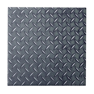Azulejo De Cerámica Placa de acero del diamante