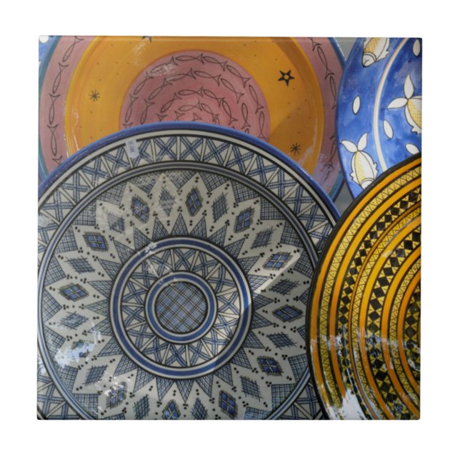 Azulejo De Cerámica Platos de cerámica (Frente)