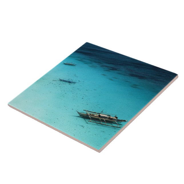 Azulejo De Cerámica Playa Blanca (Lado)