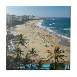 Azulejo De Cerámica Playa En Margate, Costa Sur, Kwazulu-Natal