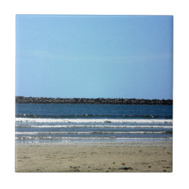 Azulejo De Cerámica Playa Uruguay de Paloma del La