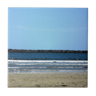 Azulejo De Cerámica Playa Uruguay de Paloma del La