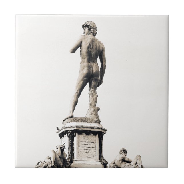 Azulejo De Cerámica Plaza Michelangelo (Frente)