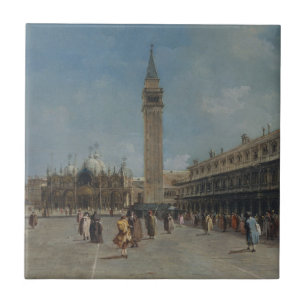 Azulejo De Cerámica Plaza San Marco