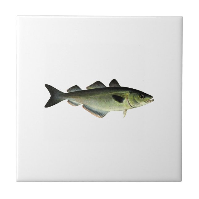 Azulejo De Cerámica Pollock atlántico (Frente)