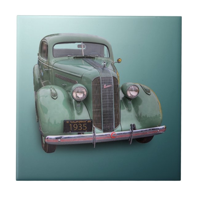 AZULEJO DE CERÁMICA PONTIAC 1935 (Frente)