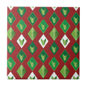 Azulejo De Cerámica Póquer Diamond Bull Terrier