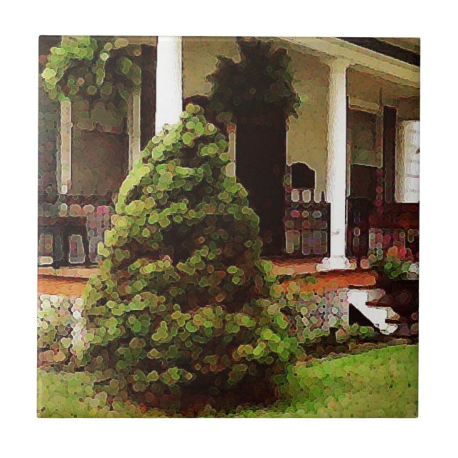 Azulejo De Cerámica Porche delantero (Frente)