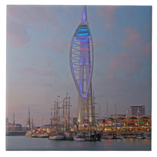 Azulejo De Cerámica Portsmouth, Hampshire, Inglaterra