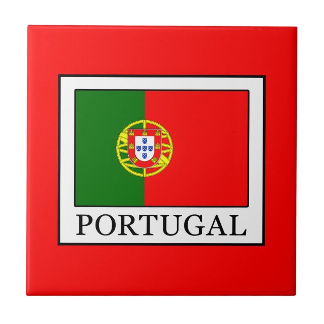 Azulejo De Cerámica Portugal (Frente)