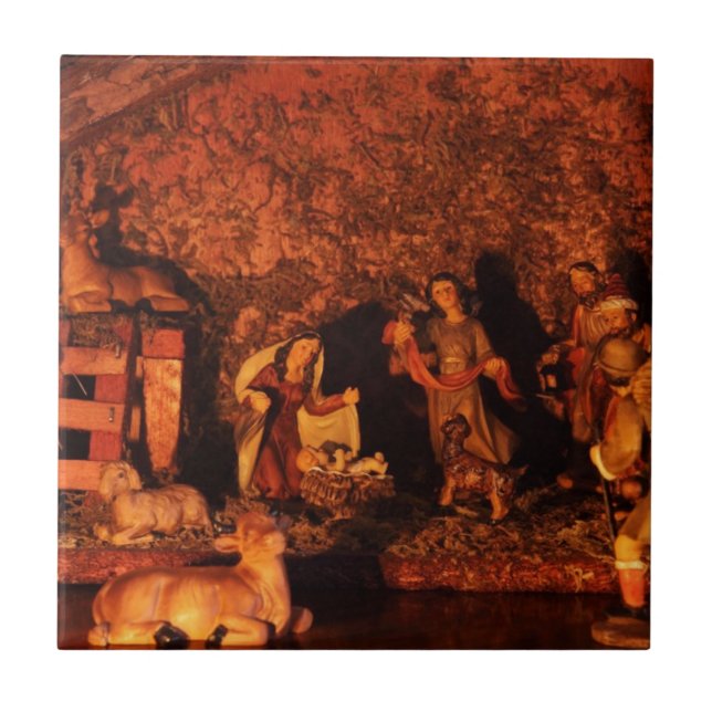 AZULEJO DE CERÁMICA PRIMER NAVIDAD (Frente)