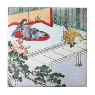 Azulejo De Cerámica Princesa asiática