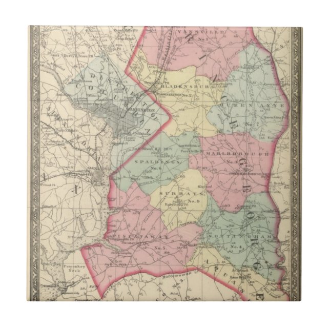 Azulejo De Cerámica Príncipe George (Frente)