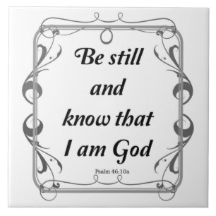 AZULEJO DE CERÁMICA PSALM 46-10