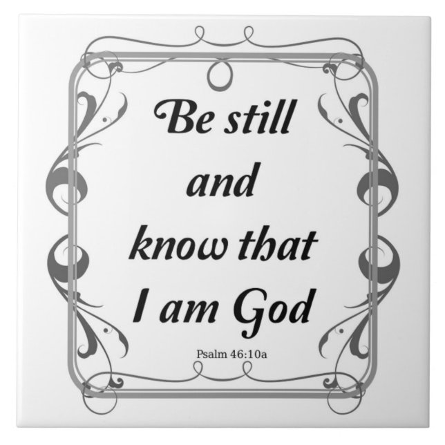 AZULEJO DE CERÁMICA PSALM 46-10 (Frente)