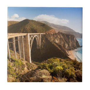 Azulejo De Cerámica Puente de Bixby, Sur grande, California, los