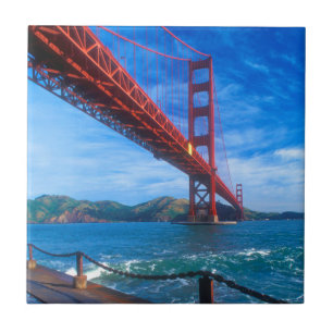 Azulejo De Cerámica Puente Golden Gate, California