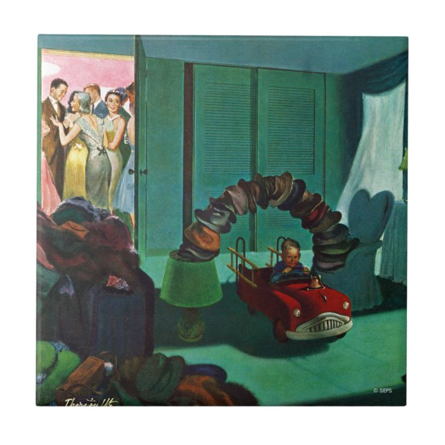 Azulejo De Cerámica Puente gorra (Frente)