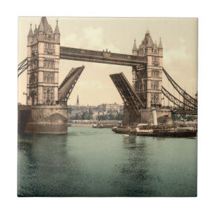 Azulejo De Cerámica Puente I, Londres, Inglaterra de la torre