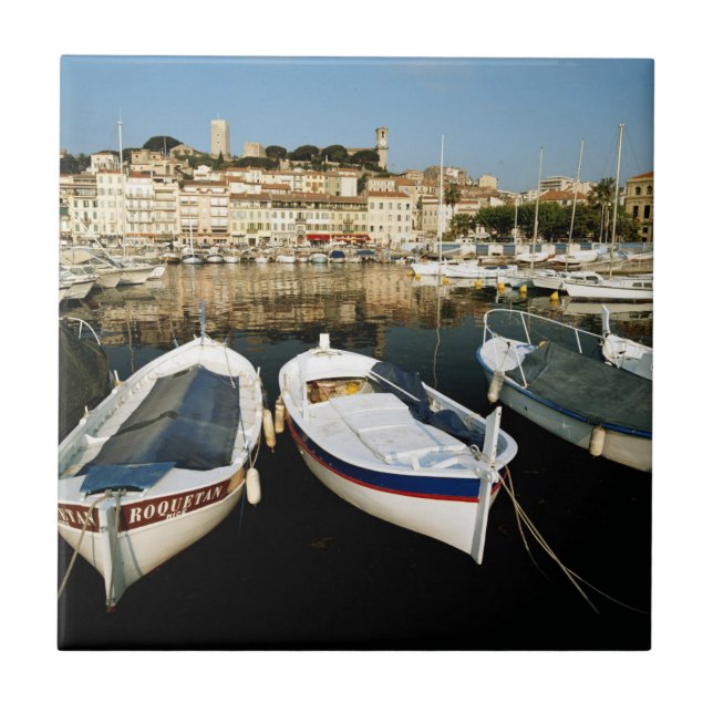 Azulejo De Cerámica Puerto antiguo (Frente)