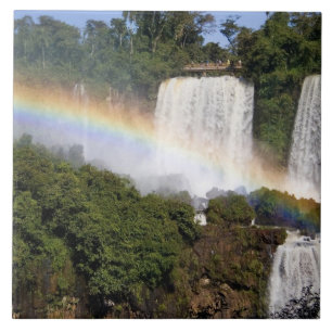 Azulejo De Cerámica Puerto Iguazú, Argentina. El impresionante