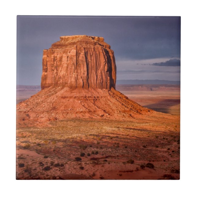 Azulejo De Cerámica Puesta del sol (Frente)