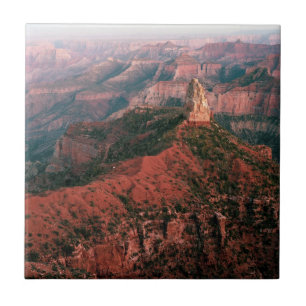 Azulejo De Cerámica Punto imperial y soporte Hayden en la puesta del