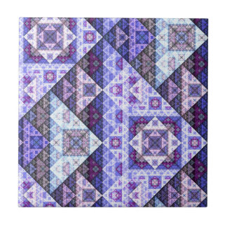 Azulejo De Cerámica Púrpura Patrón Ametista Tile Cerámico