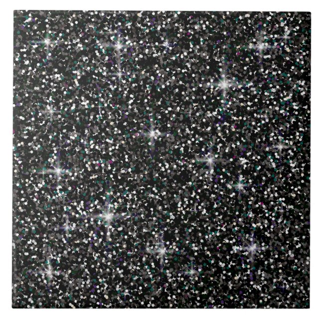 Azulejo De Cerámica purpurina de ascendencia negra (Frente)